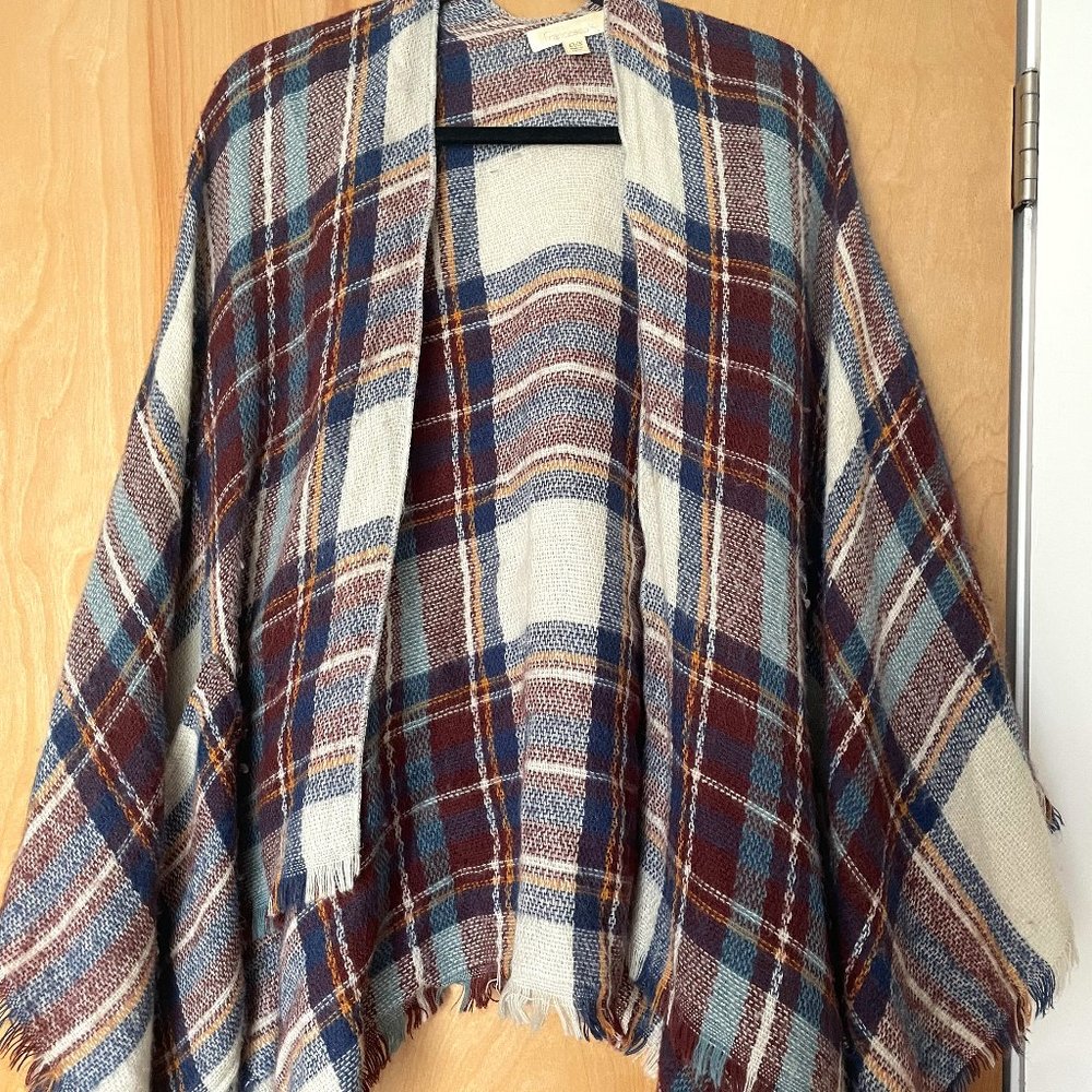 Fall Wool Poncho